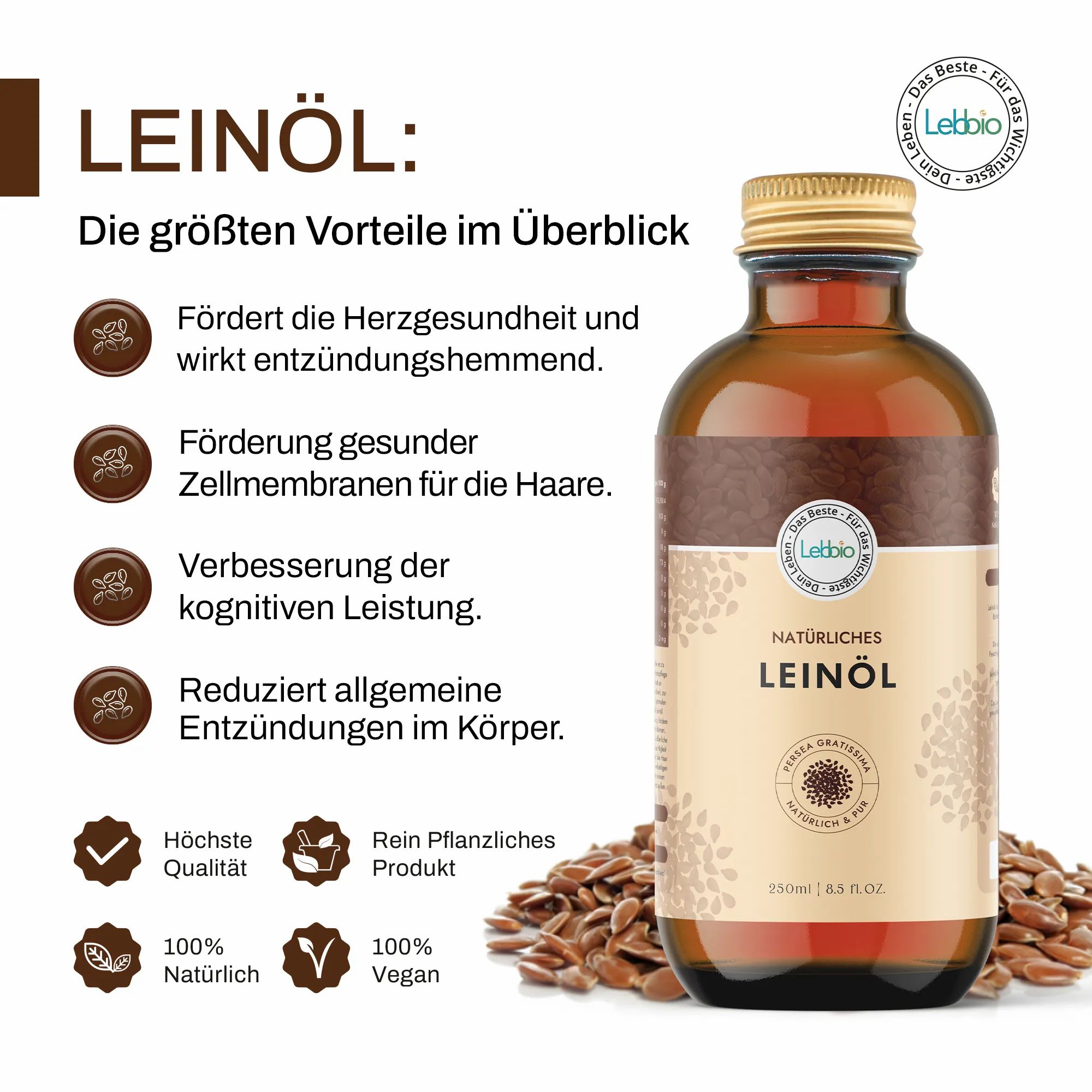Lebbio Leinöl