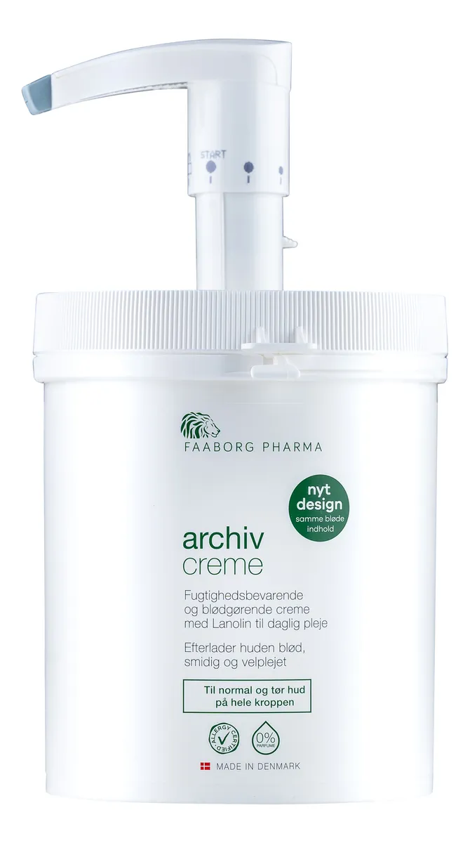 Faaborg Pharma Archiv Creme 34% - 1000 ml.