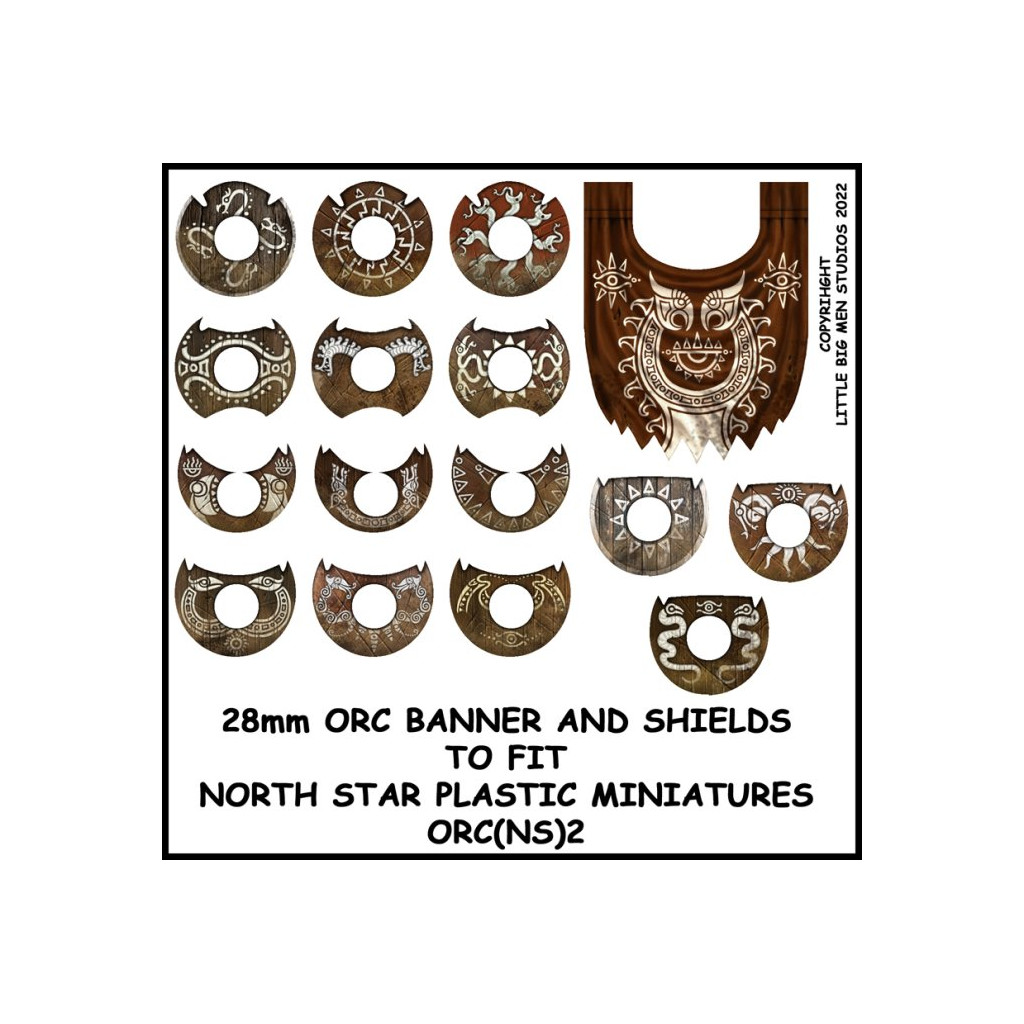 Oathmark: Orc Banner & Shield Transfers 2