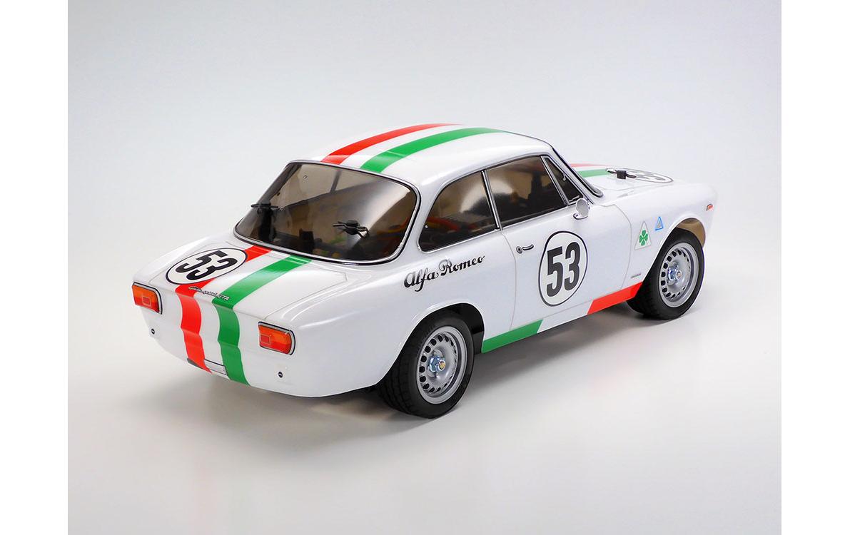 Tourenwagen Alfa Romeo Giulia Sprint GTA MB-01 Bausatz, 1:10<br>M-Chassis On-Road Modell mit Alfa Romeo Giulia Sprint GTA Club Racer Karosserie