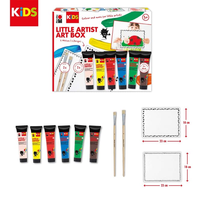 Marabu KiDS - Little Artist 6er-Sortierung - 6 x 36 ml