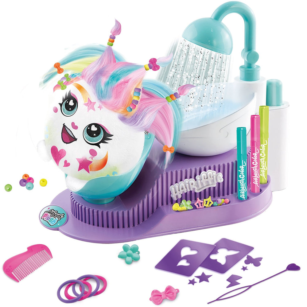 Køb Airbrush Plush Hair-Iffic Hair Frisørsalon