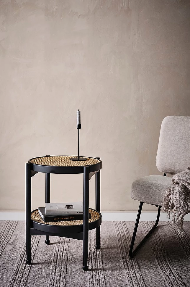 HÖLLVIKEN sidebord, diameter 48 cm
