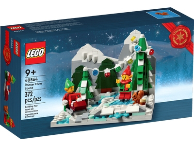 LEGO Wintertafereel met elfen (40564)