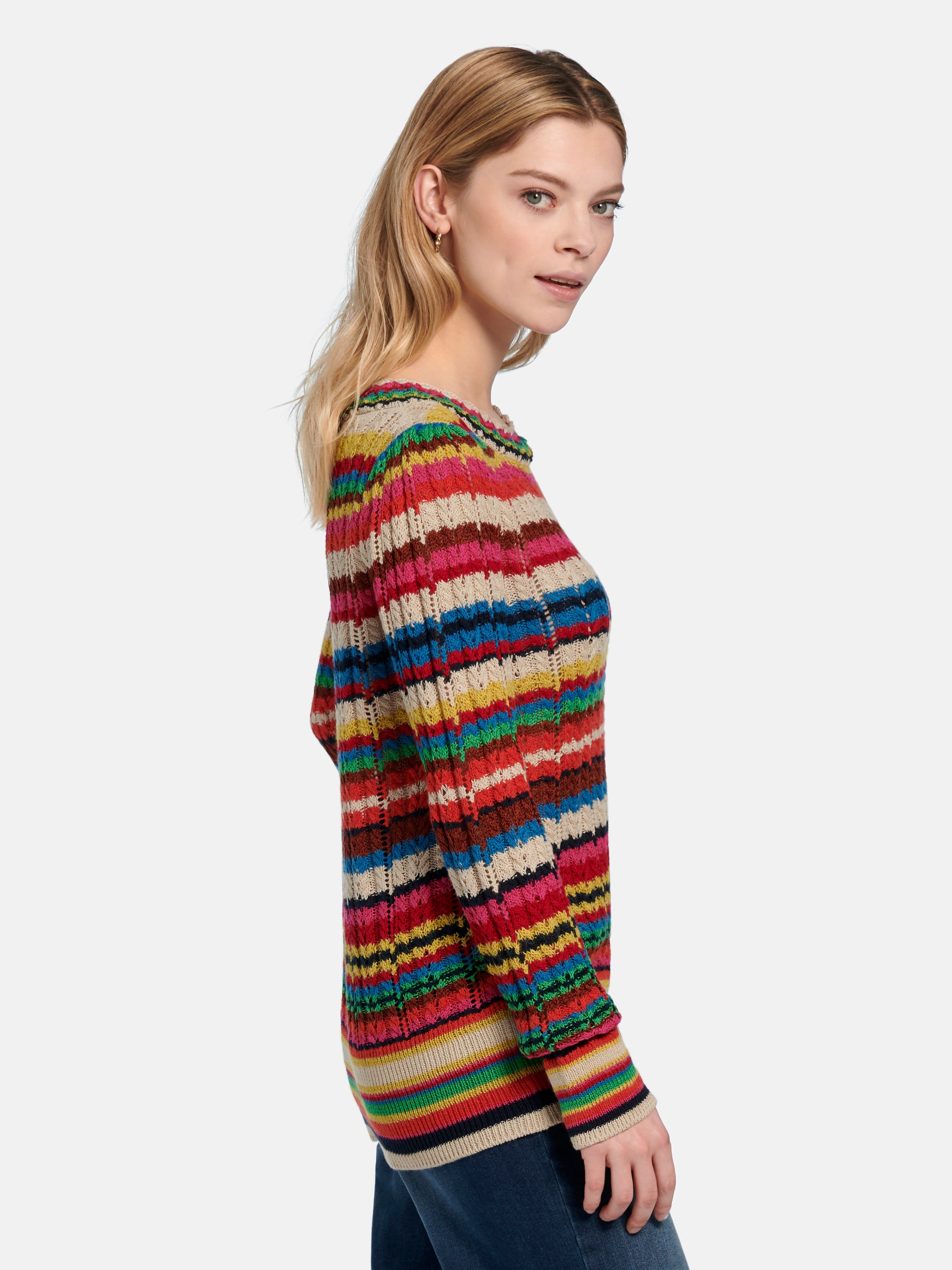 Rundhals-Pullover
