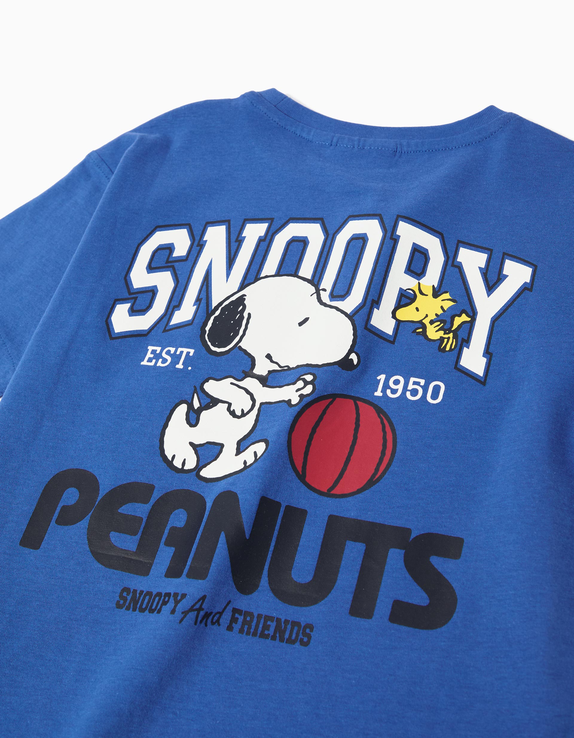 T-shirt 'Snoopy', Menino, Azul