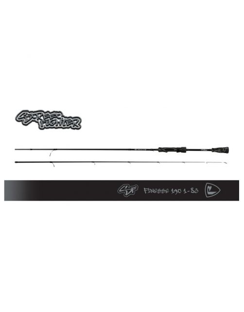 Fox Rage Street Fighter Finesse 180cm 1-8g - Roofvis hengels - 180 cm 1-8 g