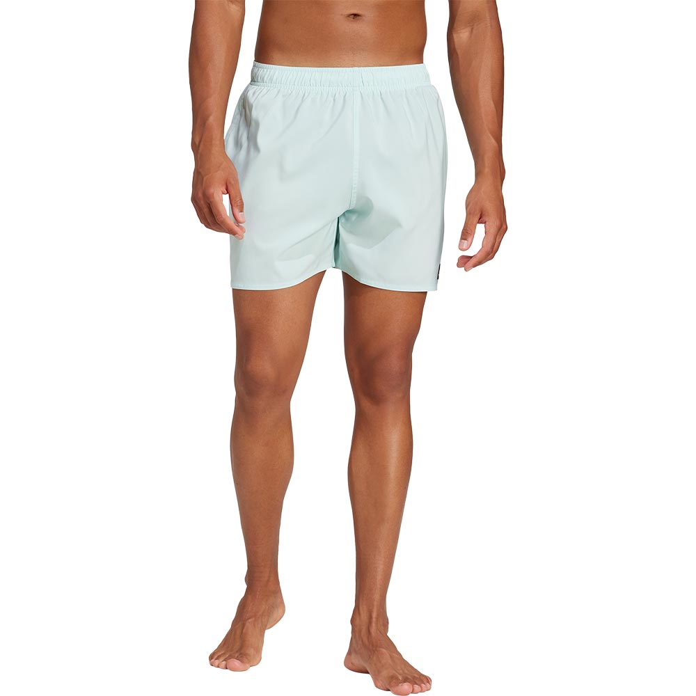 adidas Solid CLX Short-Length Badeshorts Herren halo mint