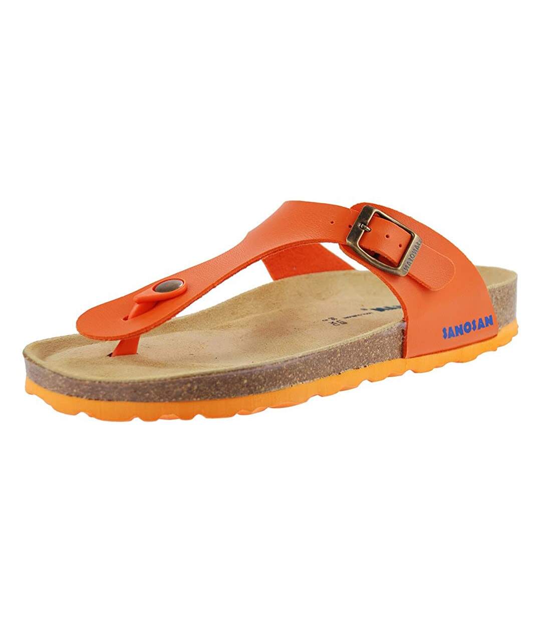 Sanosan - Sandales GENEVE SANO - Femme (Orange / Marron) - UTBS3048