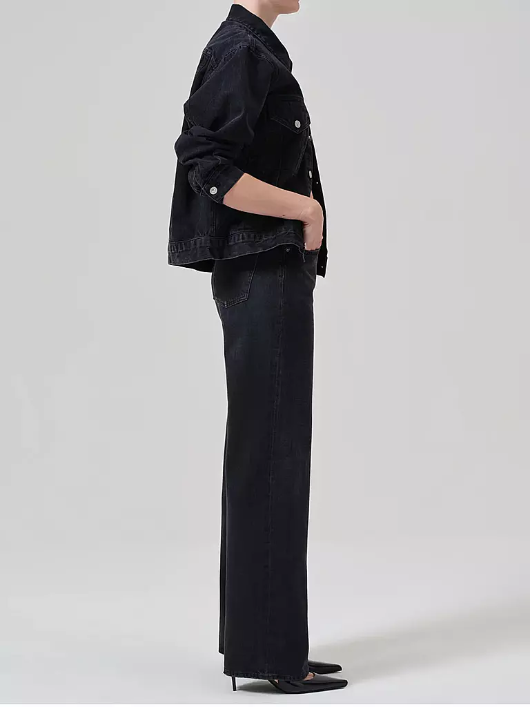 CITIZENS OF HUMANITY Jeans Wide Leg Fit ANNINA 33 schwarz