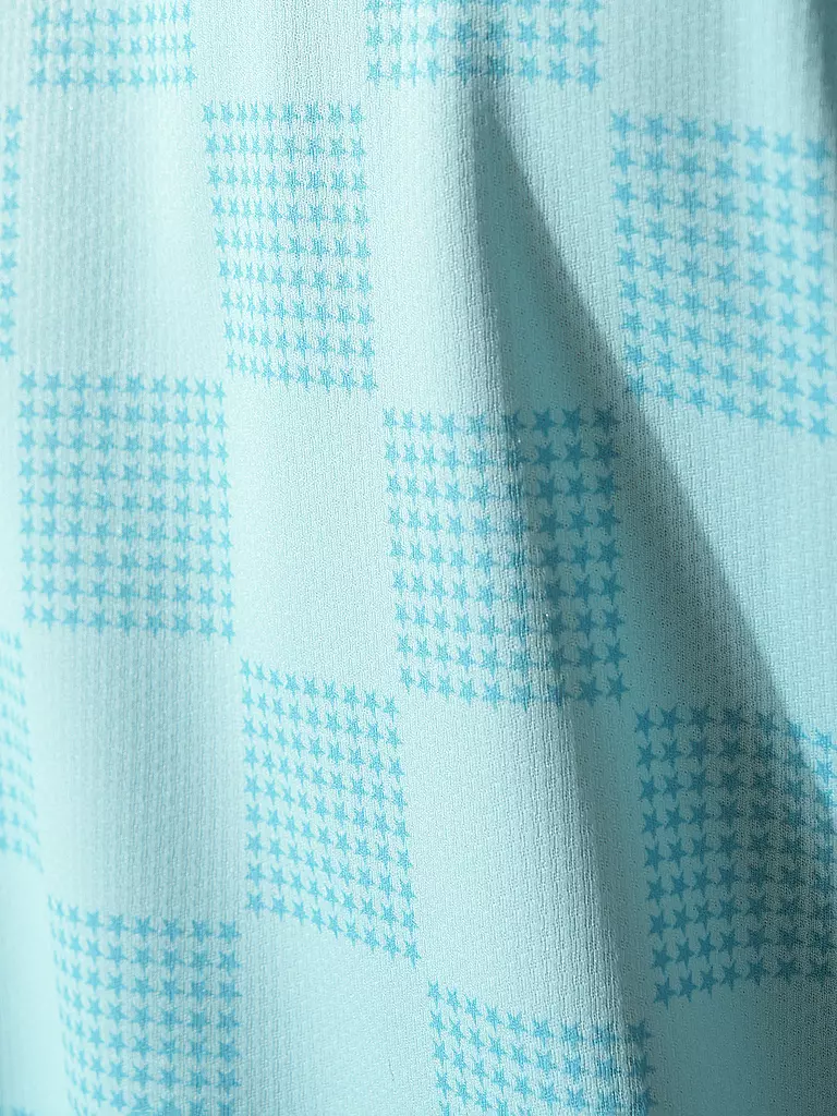 KARL KANI T-Shirt SPORT STAR CHECK TRIKOT hellblau