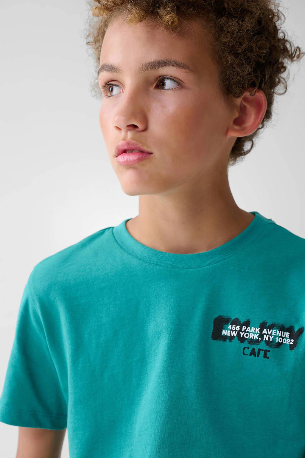 Shoeby T-shirt met backprint groen