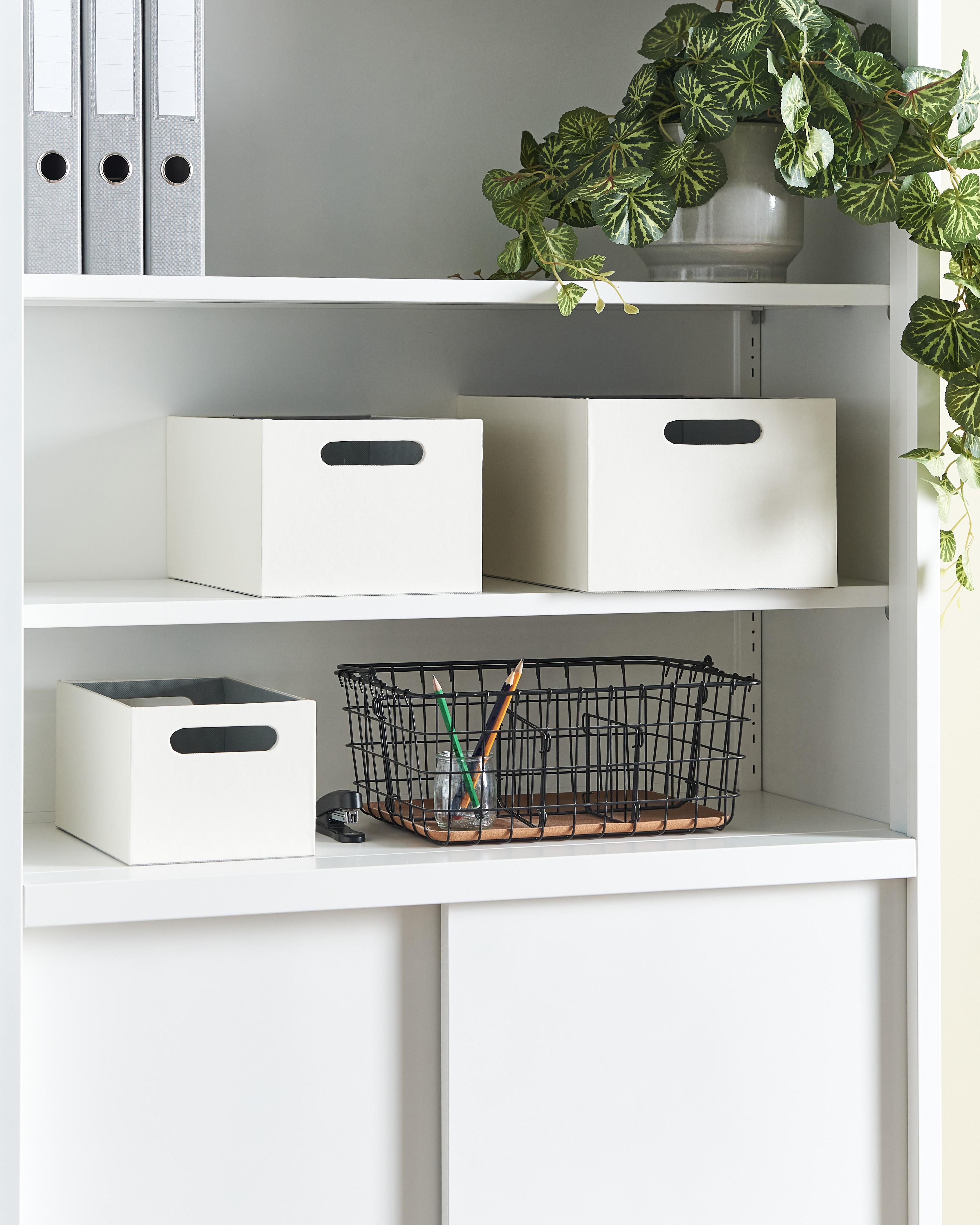 Set van 3 dozen LARSA Kunstleer Beige