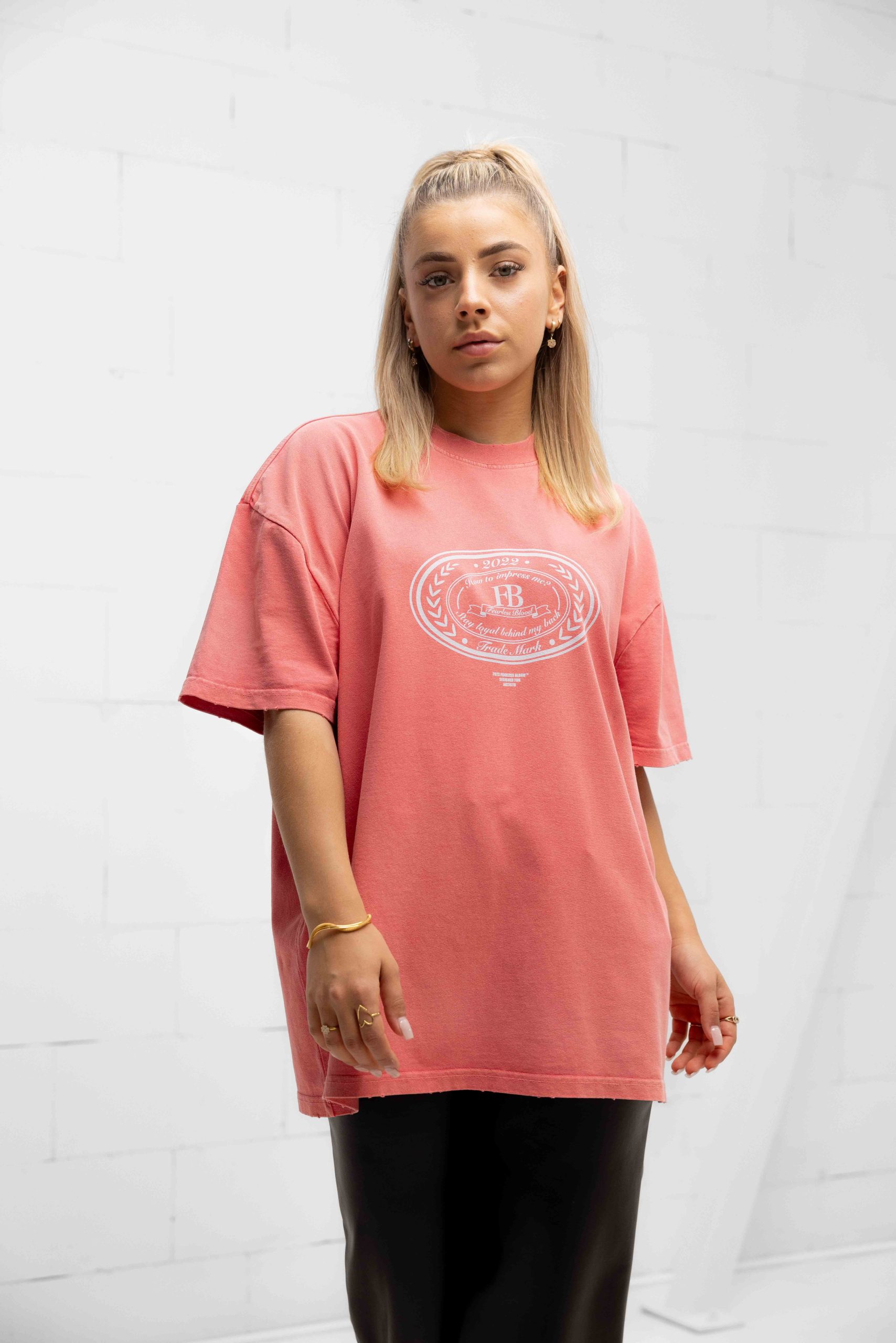 Fearless Blood T-Shirt Dames Rood