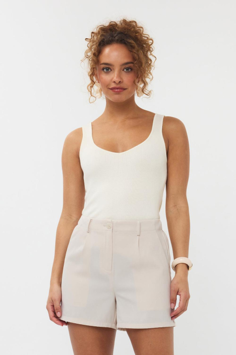 Ydence ecru dames top