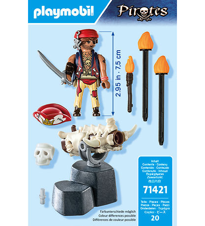 Playmobil Pirates - Kanoniere - 71421 - 20 Teile