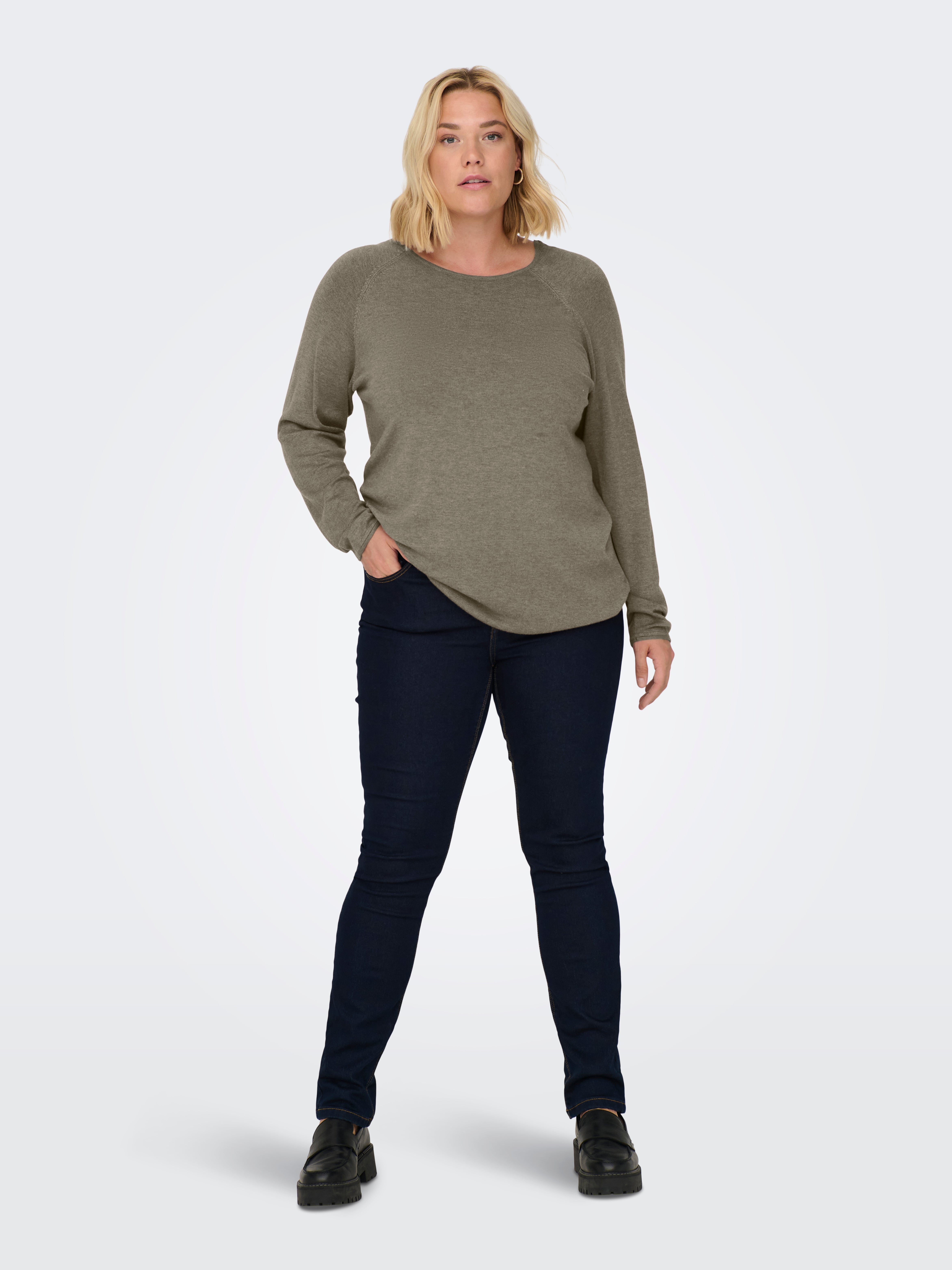 CARLADY Strickpullover Walnut