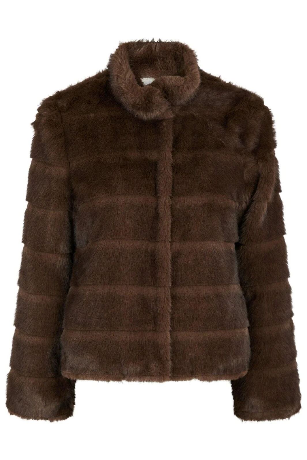 Neo Noir Kahlia Shaved Faux Fur Coat 164589 brown