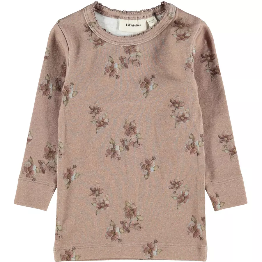 Lil'Atelier Langarmshirt Nbfgaya Almondine