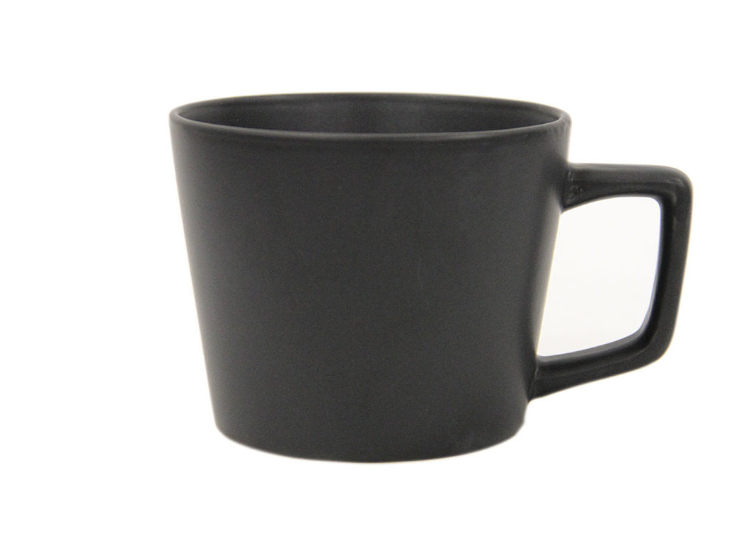 CANECA LAVA ACTUEL PRETO GRÉS 500ML