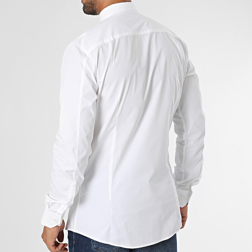 Chemise Manches Longues Elisha 02 50495087 Blanc
