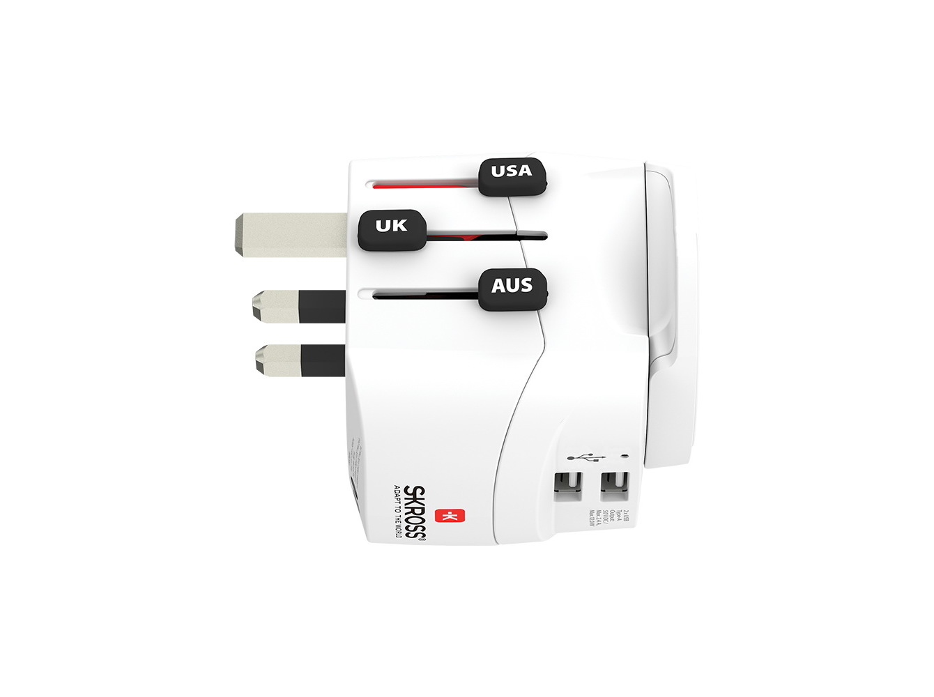ADAPTADORES SKROSS 1.302470 PRO LIGHT USB WORLD/EU