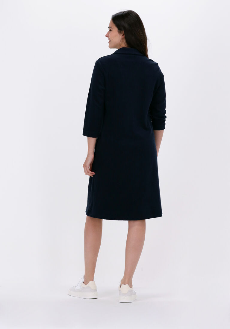 VANILIA donkerblauwe vanilia mini jurk towel polo dress