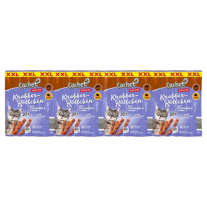 CACHET Knabberröllchen 100 g