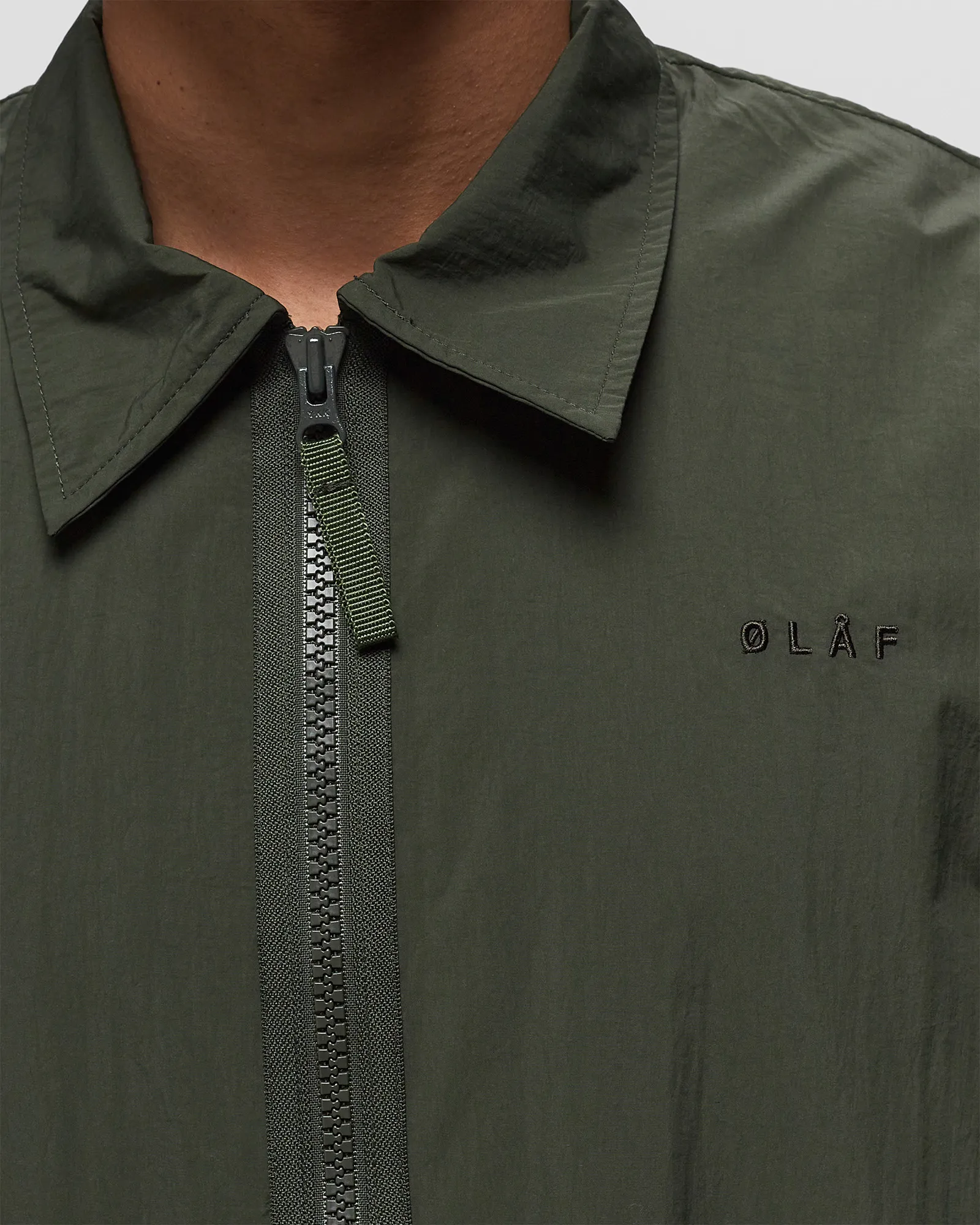 ØLÅF CRINKLE NYLON JACKET