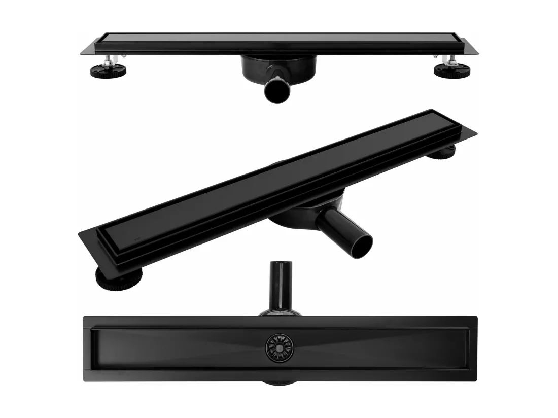 Drain Linéaire Rea Neo & Pure N 500 Black