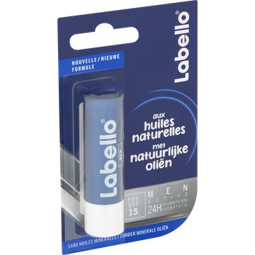 Labello Men Active SPF 15 met Natuurlijke Ölien 4,8 g