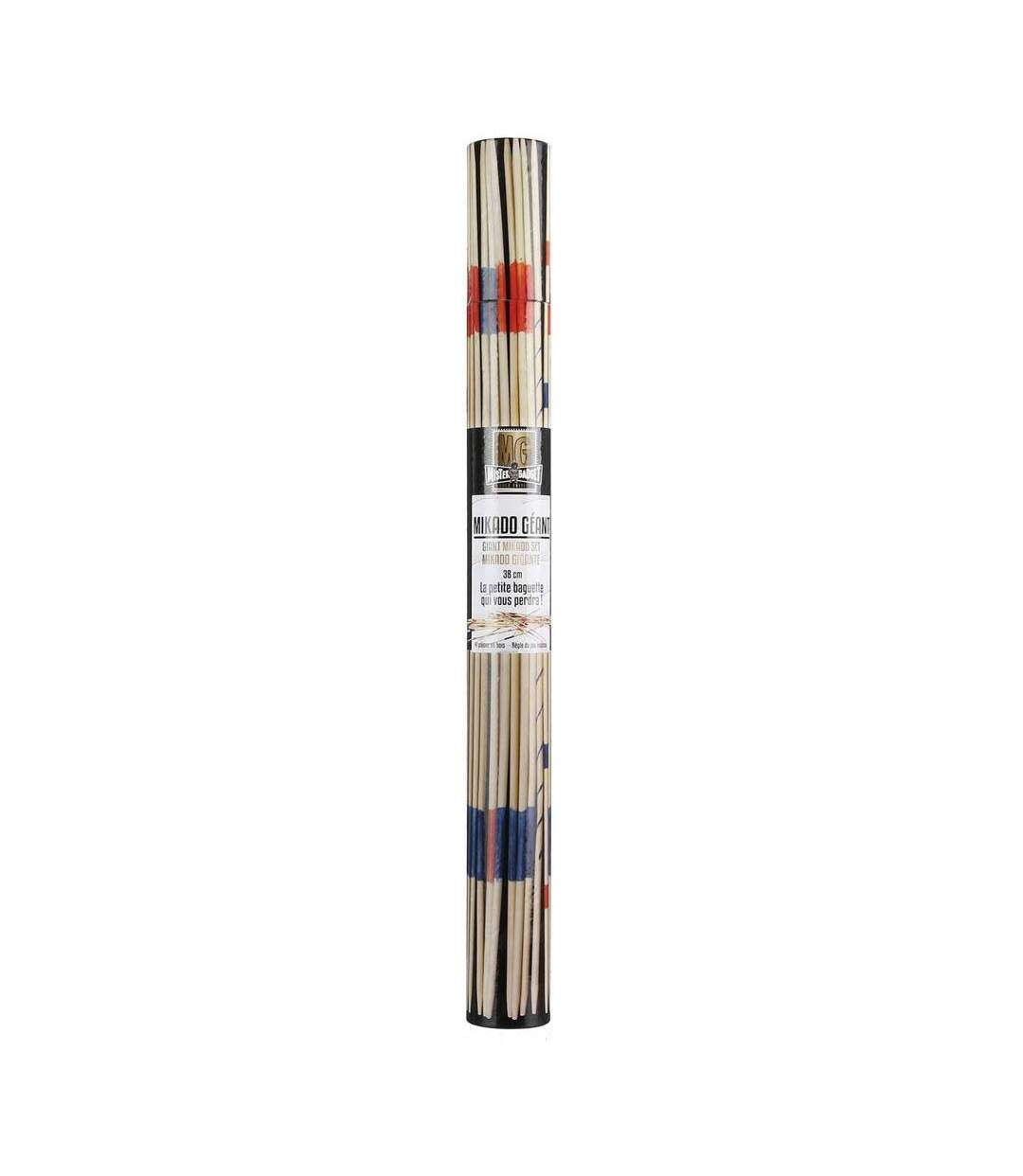 Mikado géant en bois 41 pièces