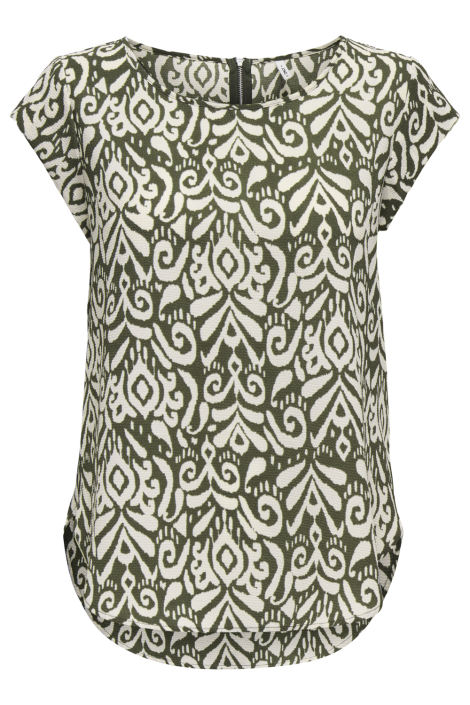 Only groene dames t-shirt
