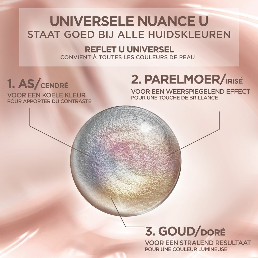 L'Oréal Excellence Crème Universal Nudes Permanente Haarkleuring 2U Universeel Zeer Donkerbruin