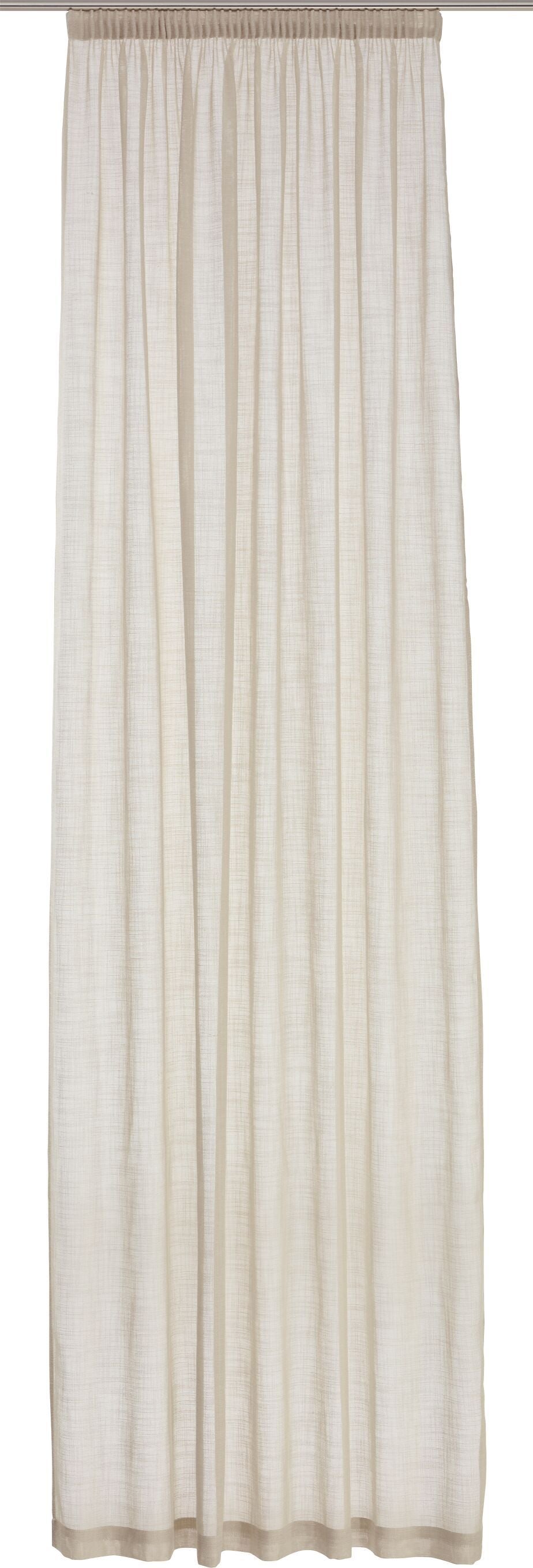 FABRIZIO Fertigvorhang Tag - Creme / B: 150.0 cm x H: 270.0 cm