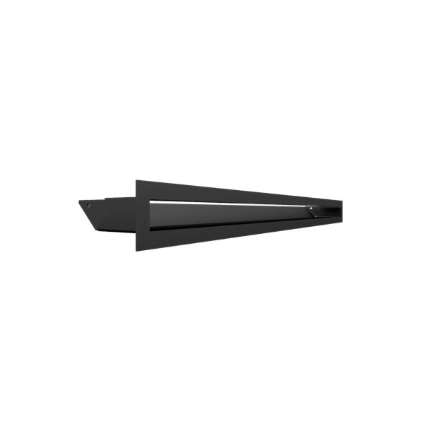 Kratki Grelha de Ventilação Preta Slim 6x80cm