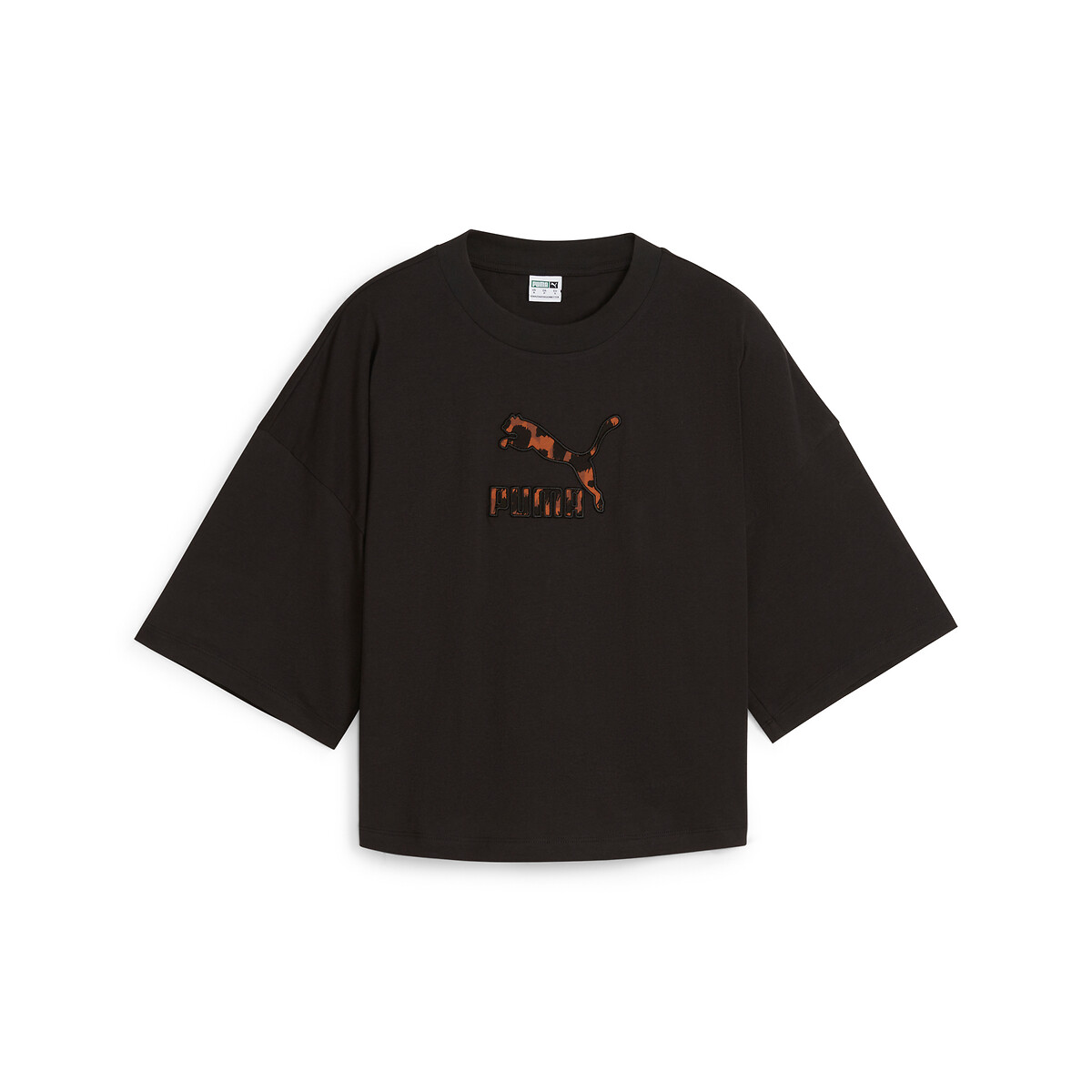 Camiseta PUMA Classics com Logo de Gatinho