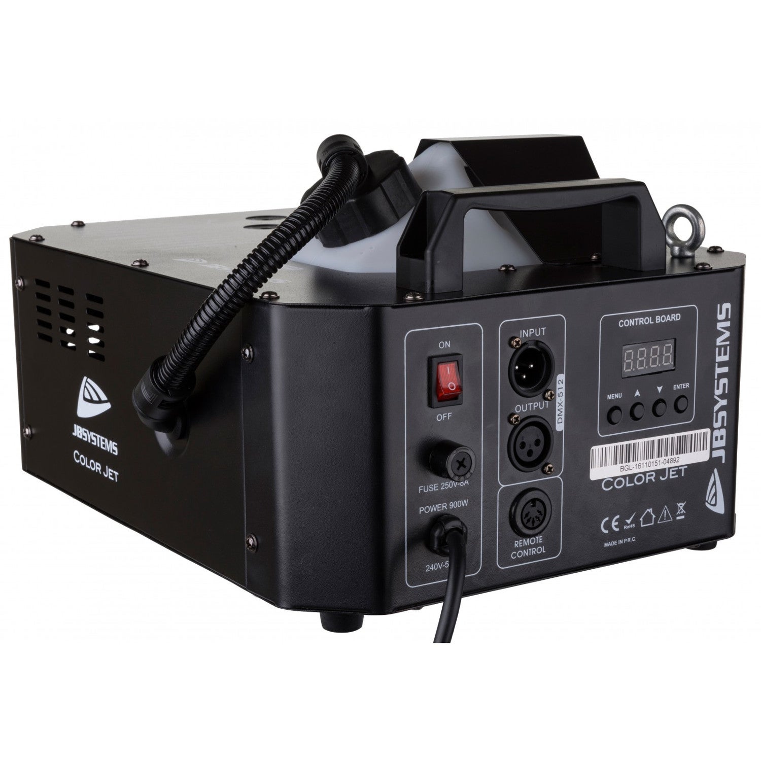JB systems Color Jet verticale rookmachine met RGB LED's