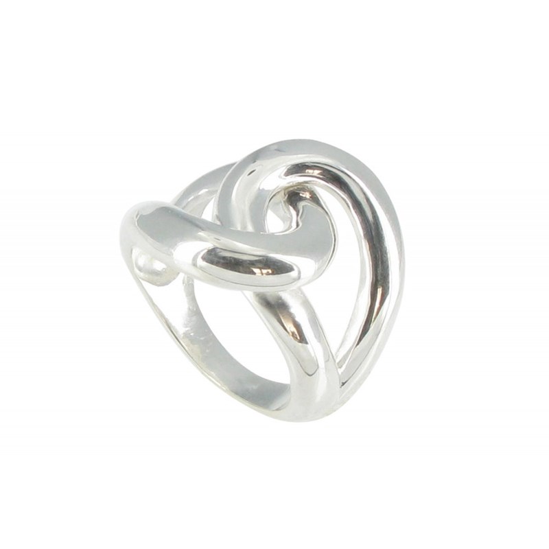 Bague Argent 925 Entrelacée