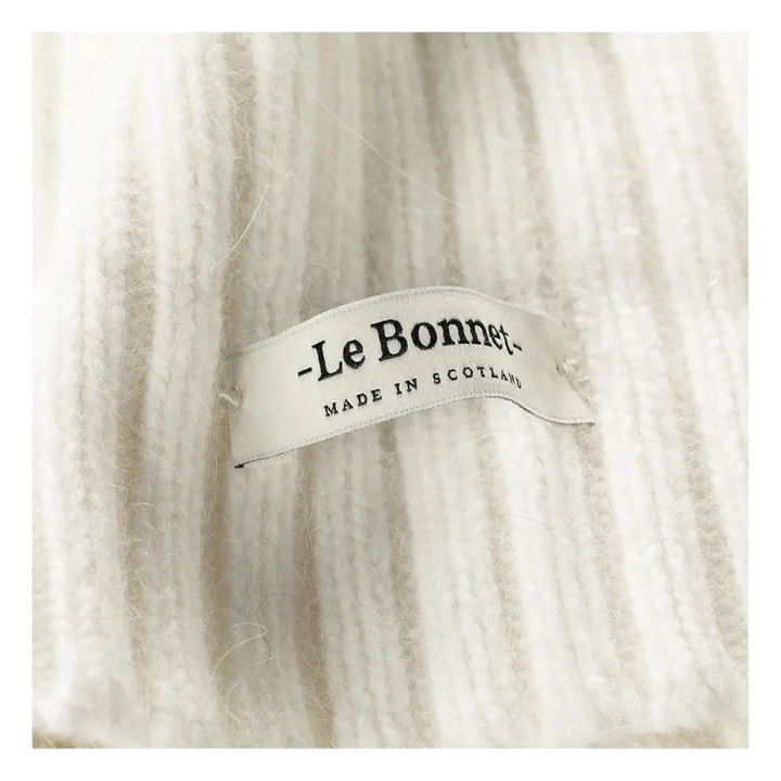 Le Bonnet Amsterdam Echarpe Laine | Ivoire