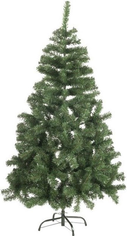 Kunst kerstboom zilverspar kerst decoratie 120 cm