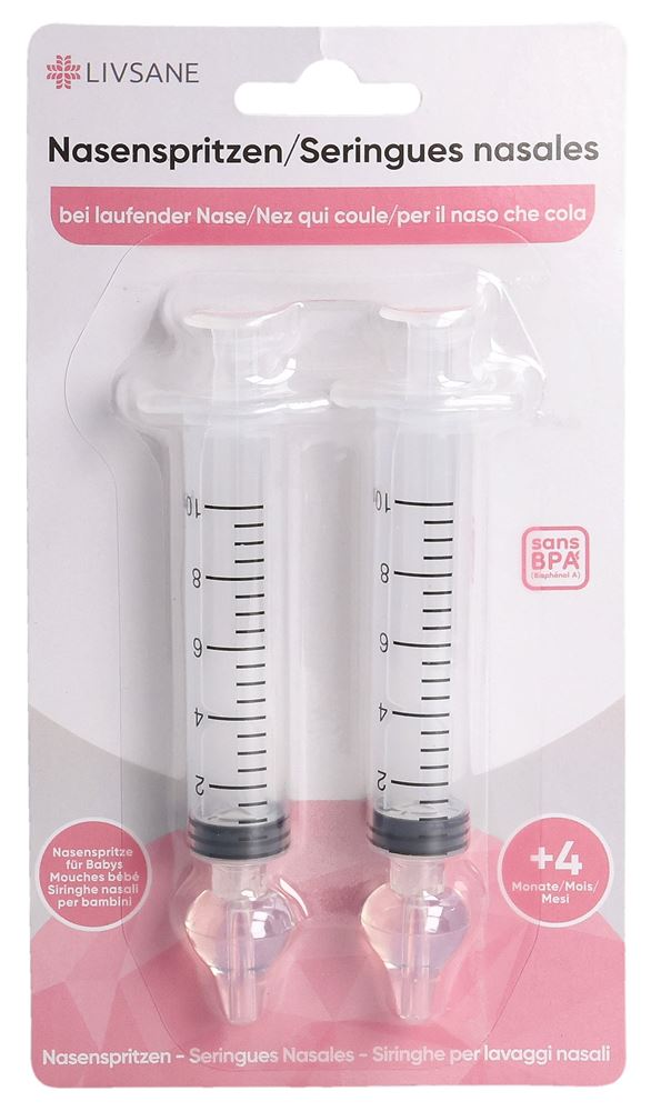 LIVSANE Nasenspritzen<br>2 Stück