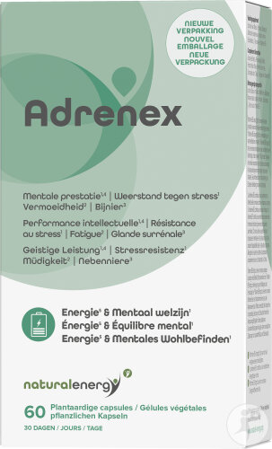 Natural Energy Adrenex 60 Gélules