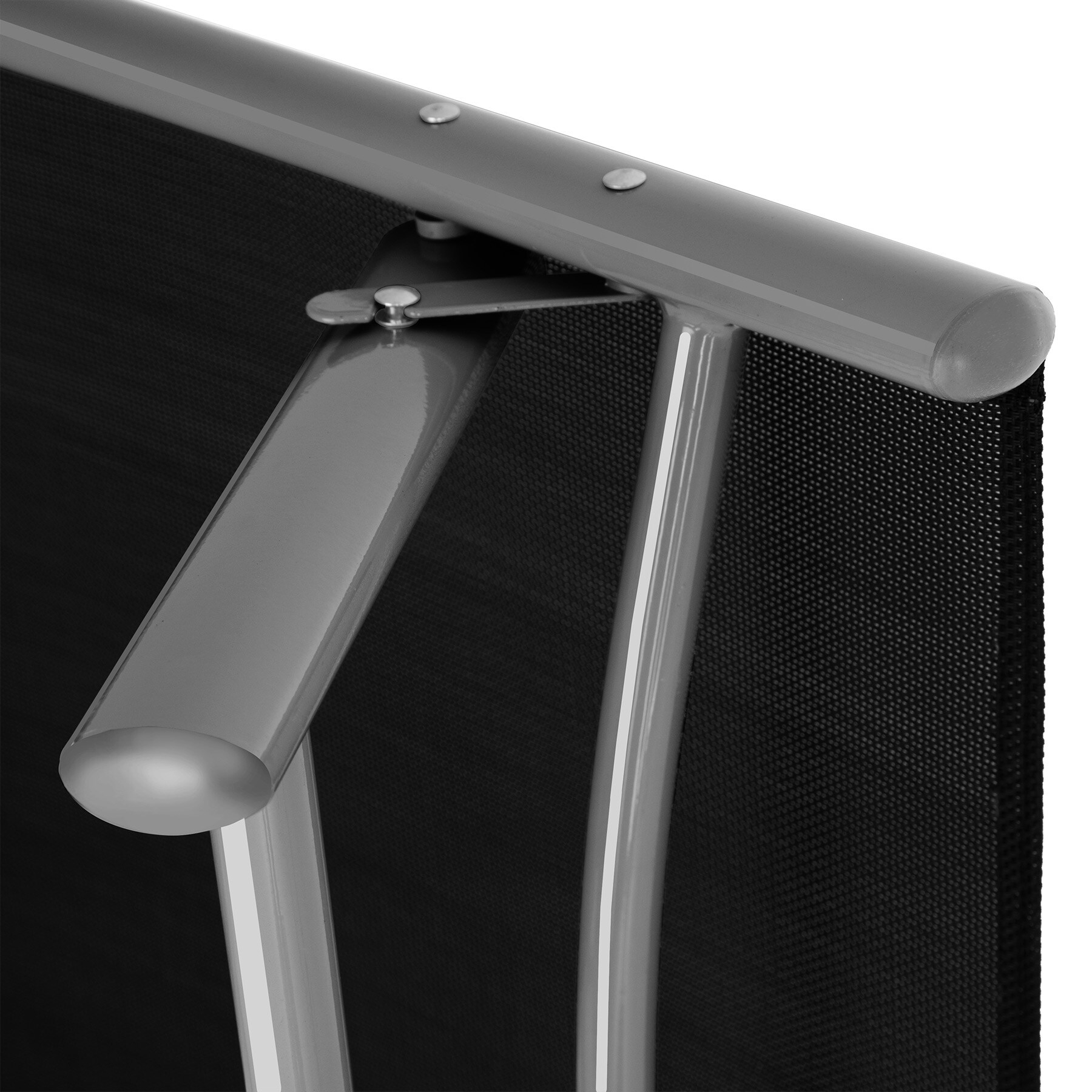 tectake® Gartenliege, klappbar, 7-fach verstellbare Rückenlehne, 182 x 62 x 59 cm