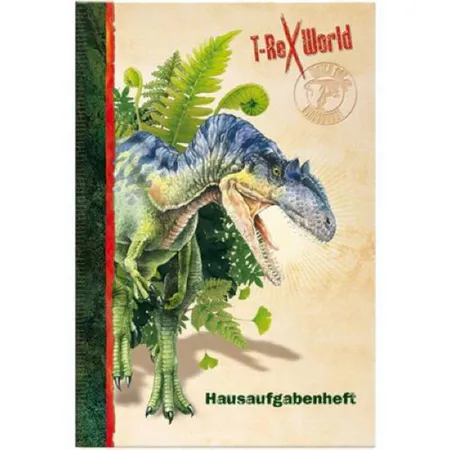 Die Spiegelburg Hausaufgabenheft T-Rex World, A5