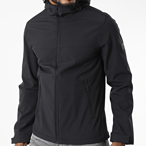 Veste Zippée Capuche Marvin 12212363 Noir
