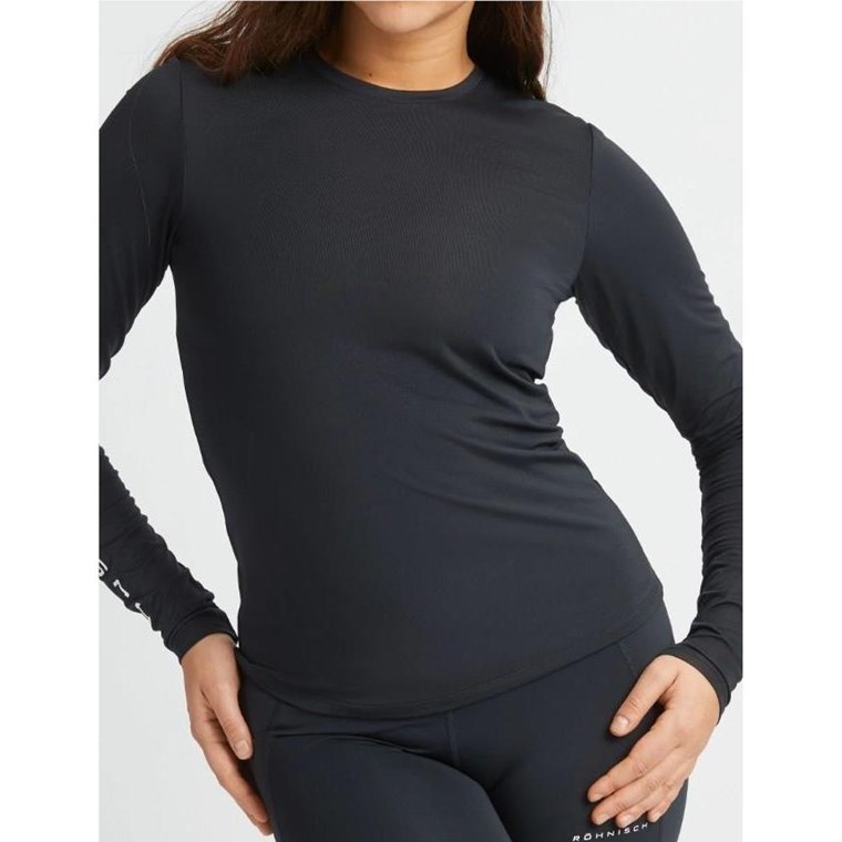 Röhnisch Team Logo Long Sleeve Black
