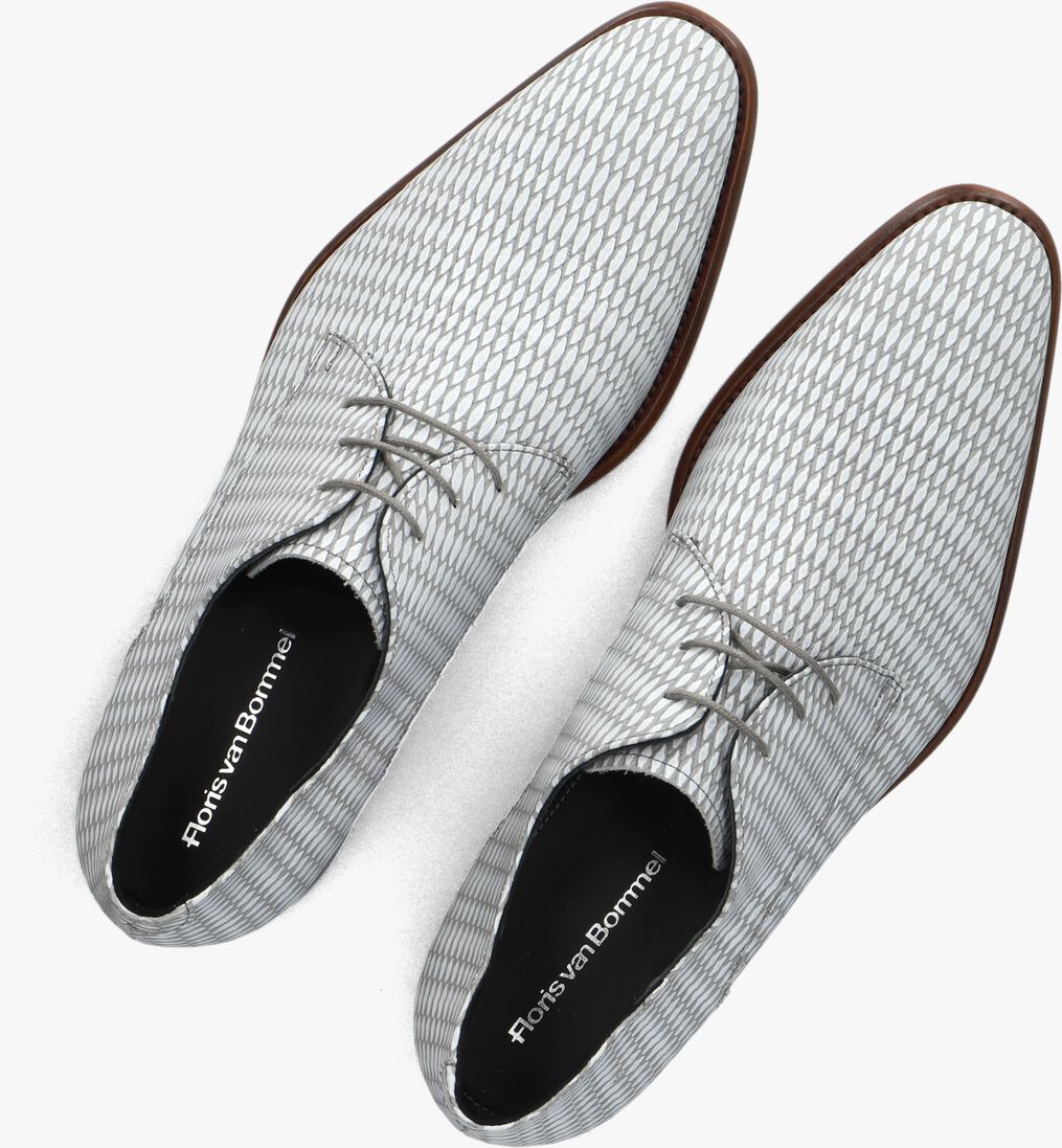 witte floris van bommel nette schoenen sfm-30199 de netter