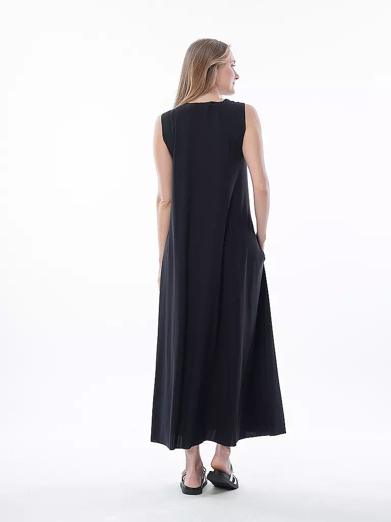 NINETO9 Maxikleid schwarz