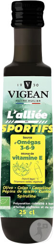Vigean Huile L’Alliée Des Sportifs 250ml